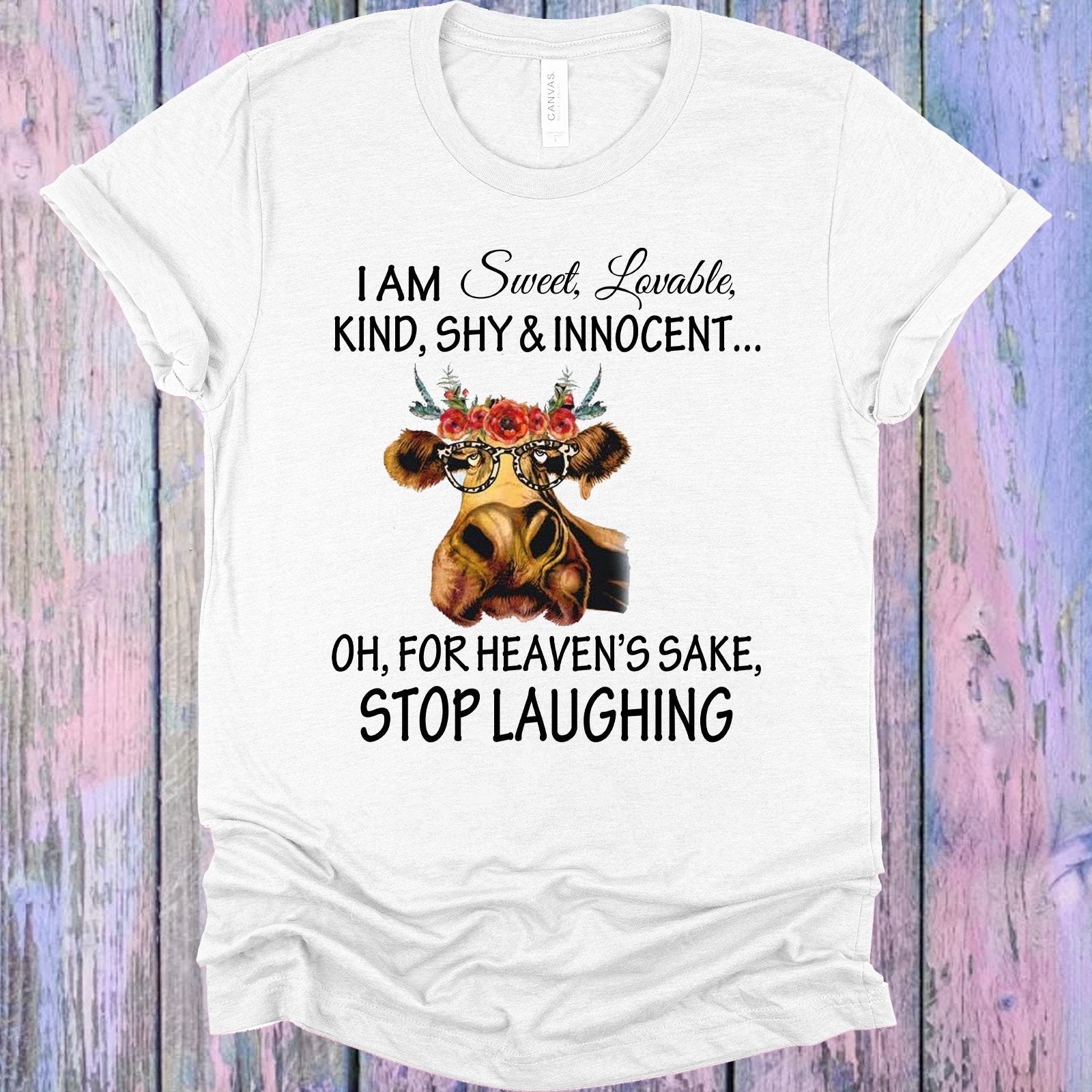 I am Sweet Lovable Kind Shy and Innocent Graphic Tee
