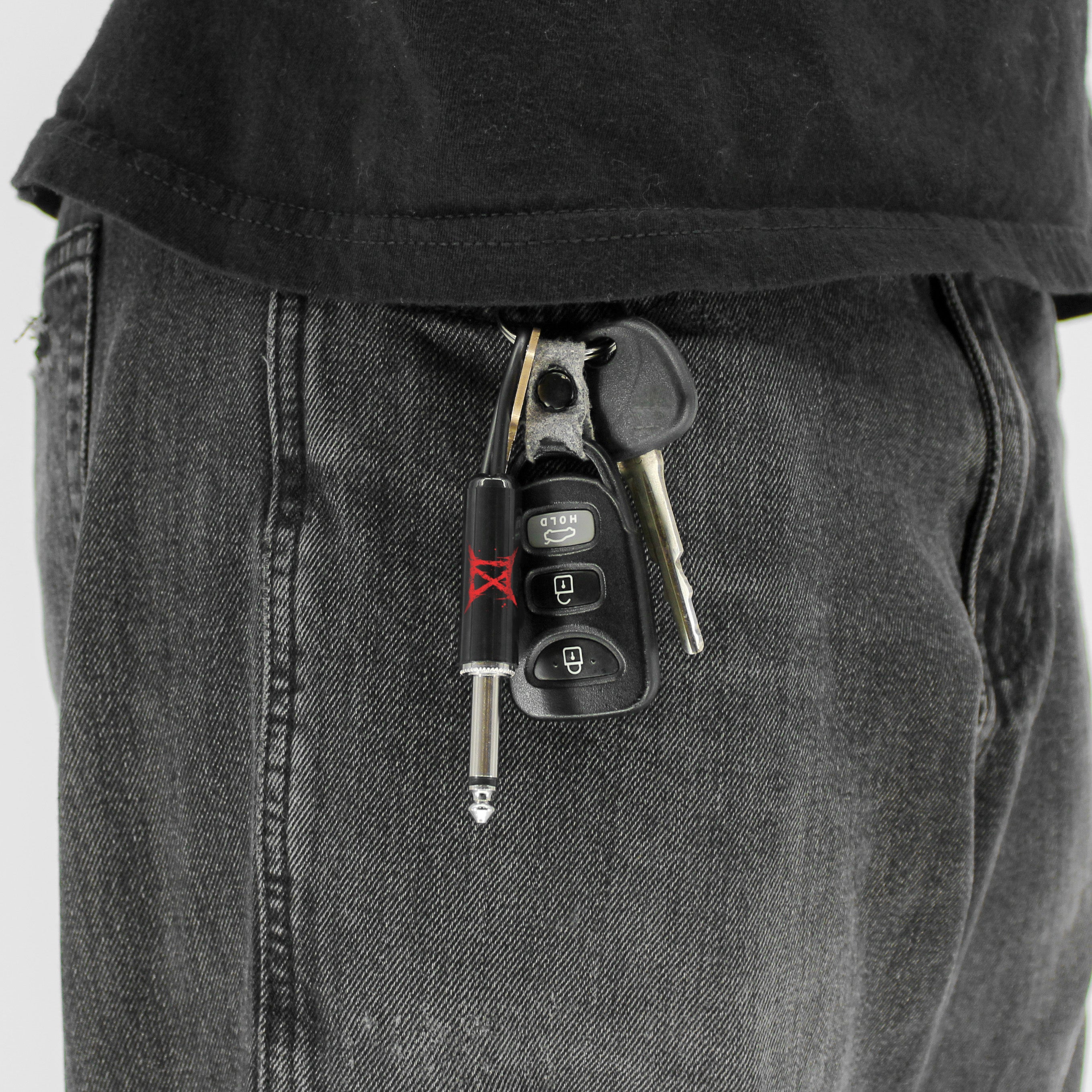 Ice Nine Kills IX Guitar Plug Keychain