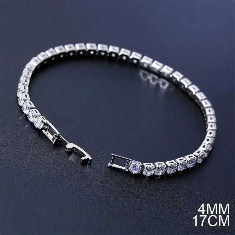 Iced Out Tennis Bracelet Collection