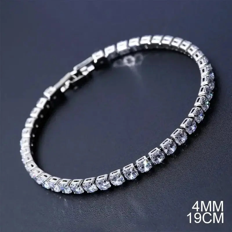 Iced Out Tennis Bracelet Collection