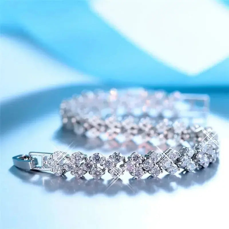 Iced Out Tennis Bracelet Collection