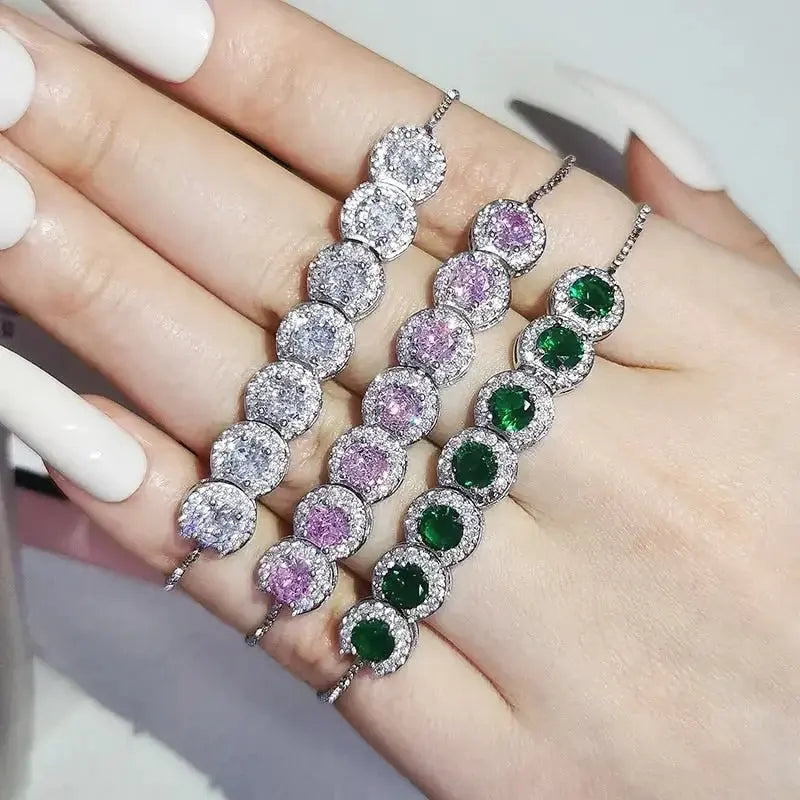 Iced Out Tennis Bracelet Collection