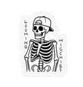 Looming in style Vinyl Sticker