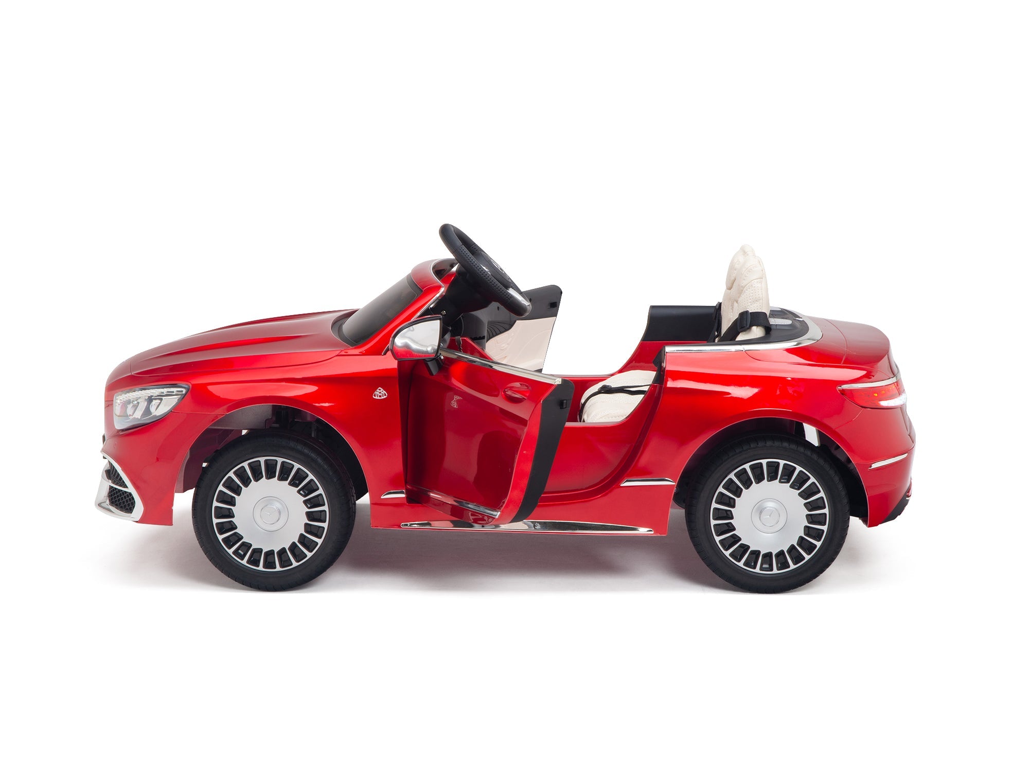Pink Princess Mercedes Ride On Car For Girls W/Magic Cars® Wireless Parental Control