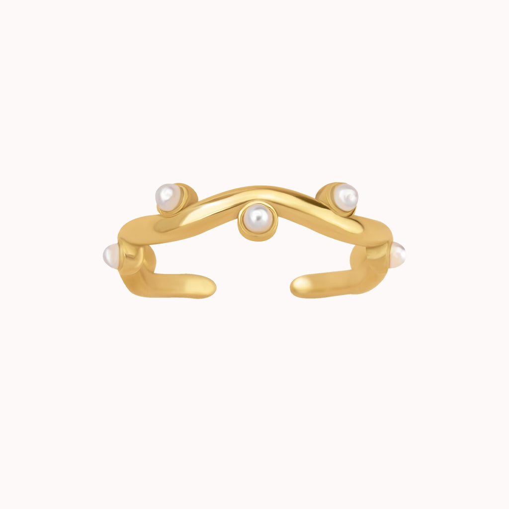 Iris Pearl Ring