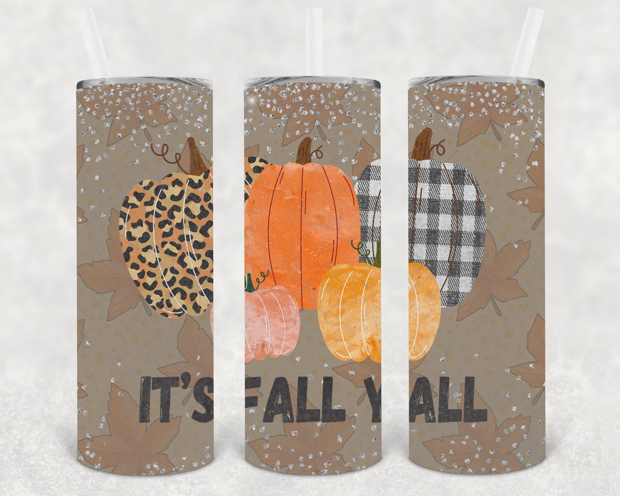 It's Fall Y'all 20 oz Skinny Tumbler