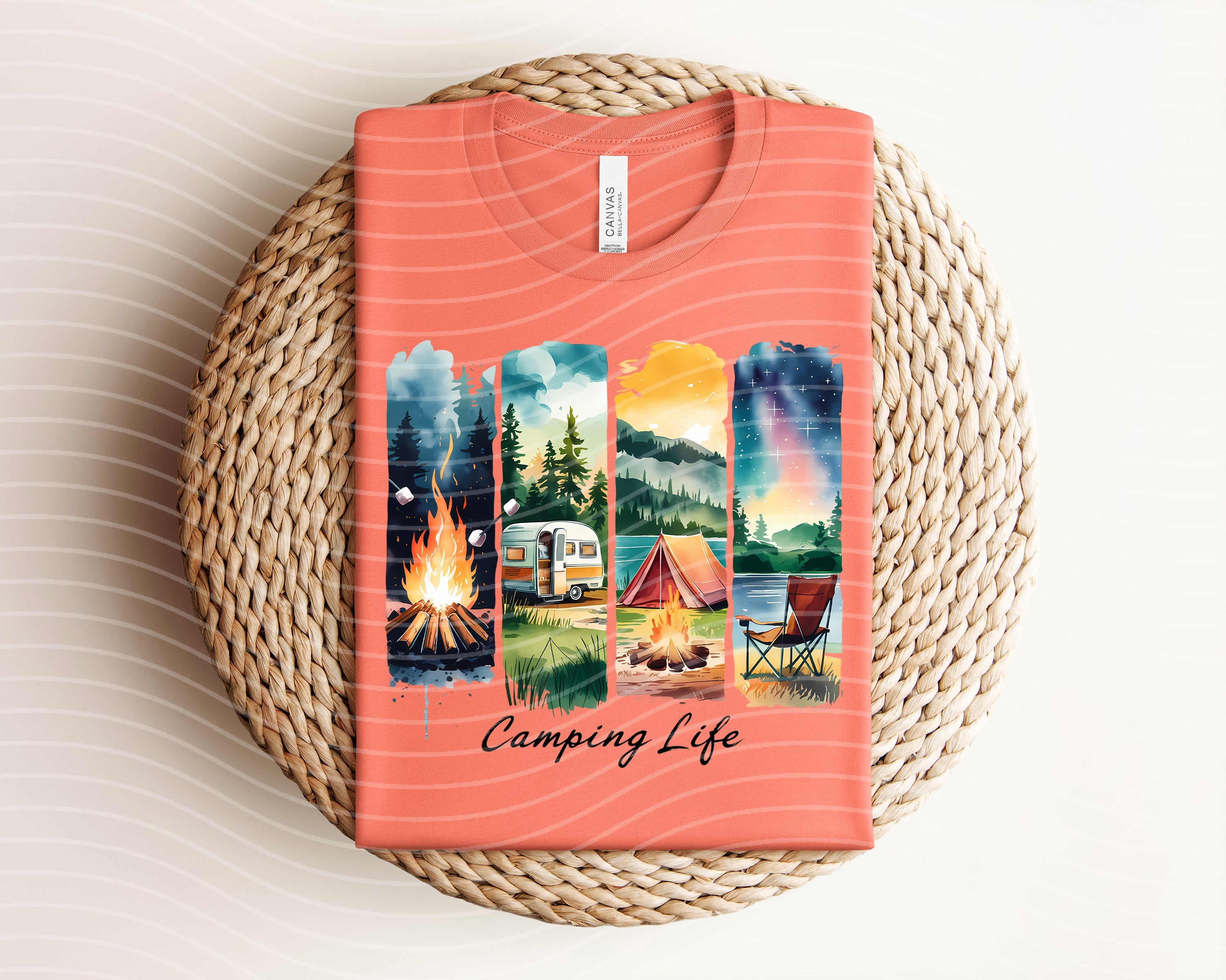 Camping Life Graphic Tee