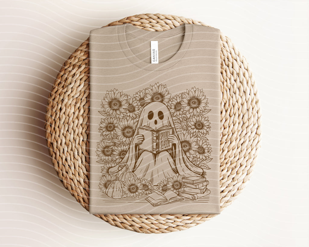 Spooky Season Sunflowers Graphic Tee