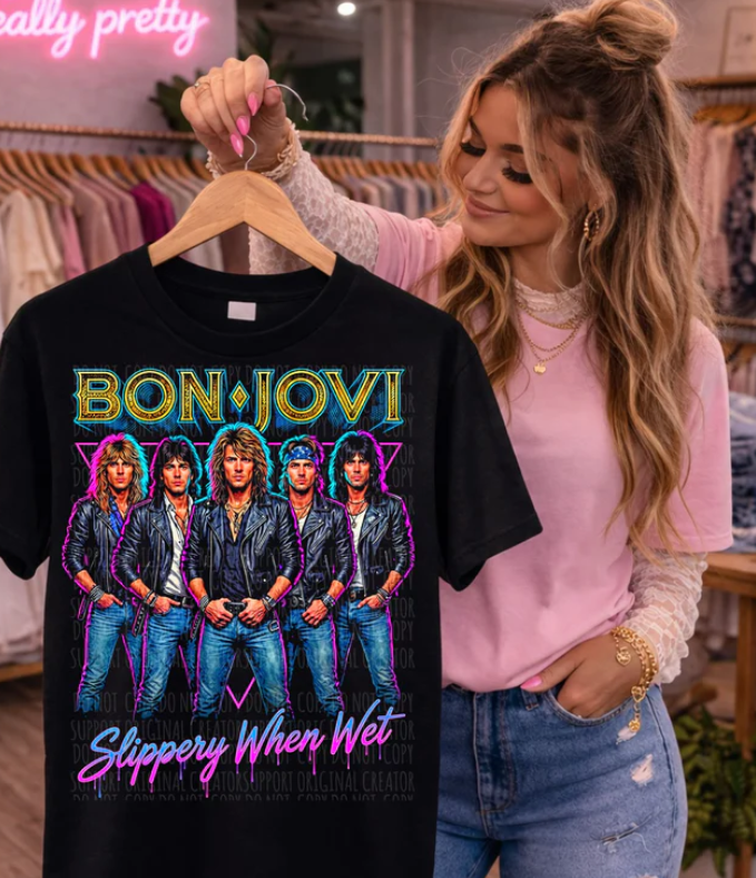 Slippery When Wet Graphic Tee