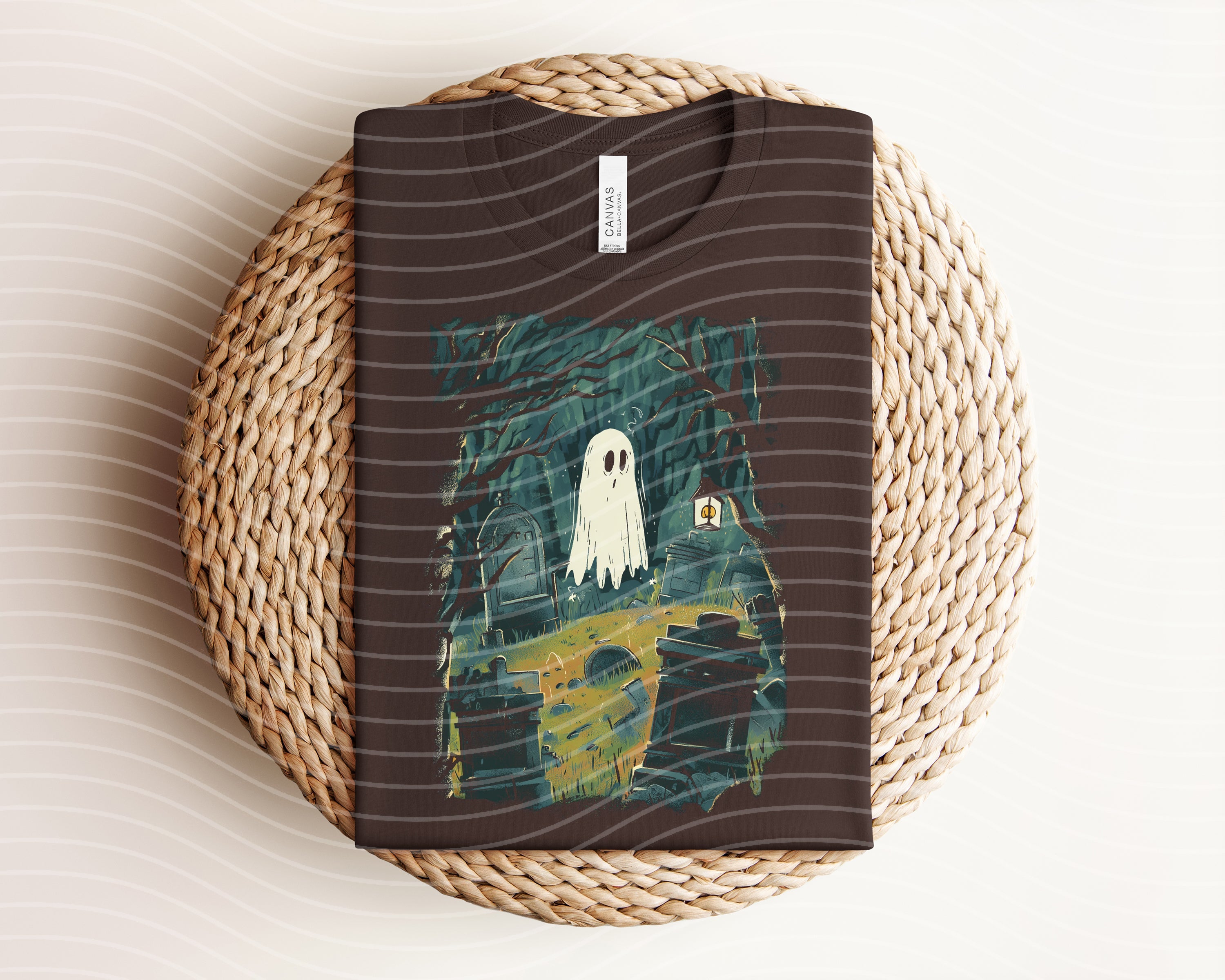 Haunting Ghost Graphic Tee