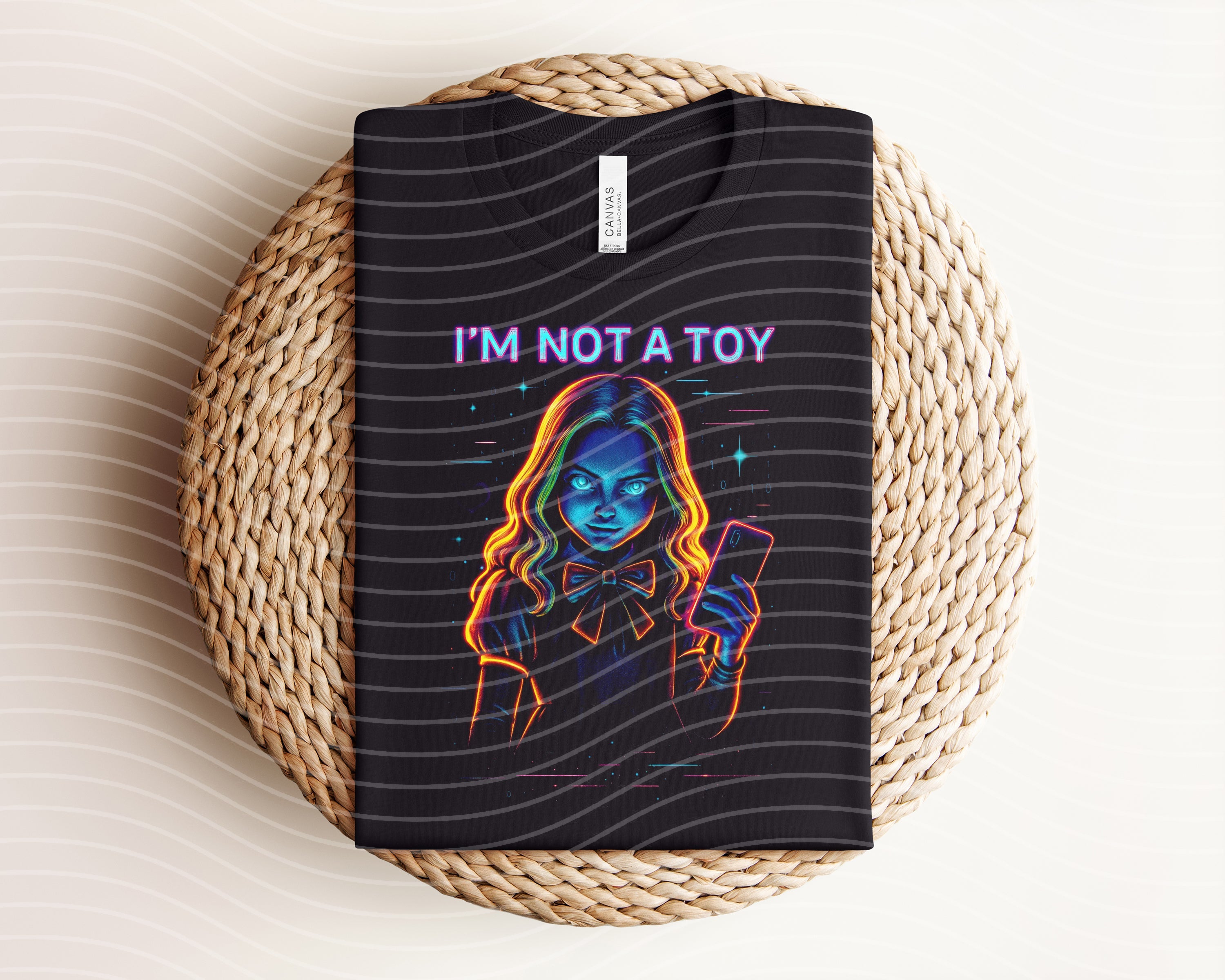 I'm Not a Toy Neon Graphic Tee
