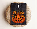 Orange Glitter Pumpkin Graphic Tee
