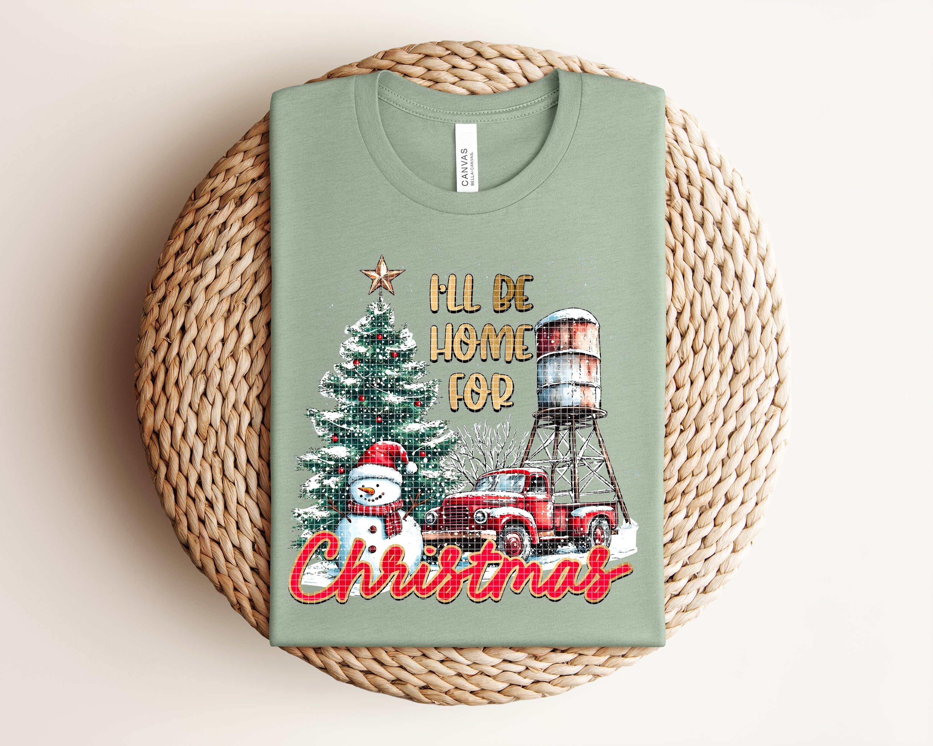I'll Be Home for Christmas Graphic Tee