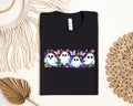 Neon Butterfly Ghosts Graphic Tee