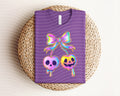Holographic Pumpkin Cherries Graphic Tee
