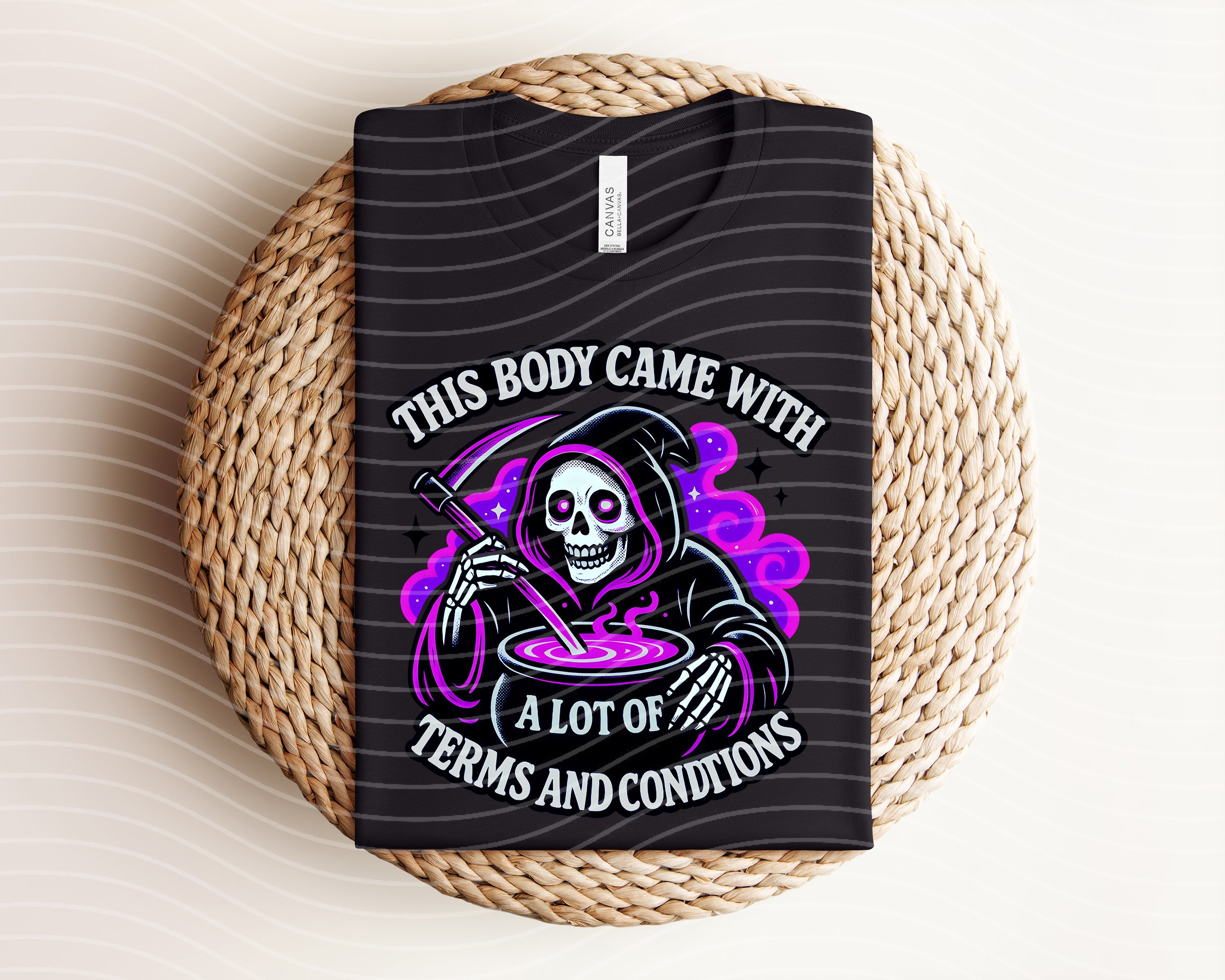This Body Came with a Lot of Terms and Conditions Graphic Tee