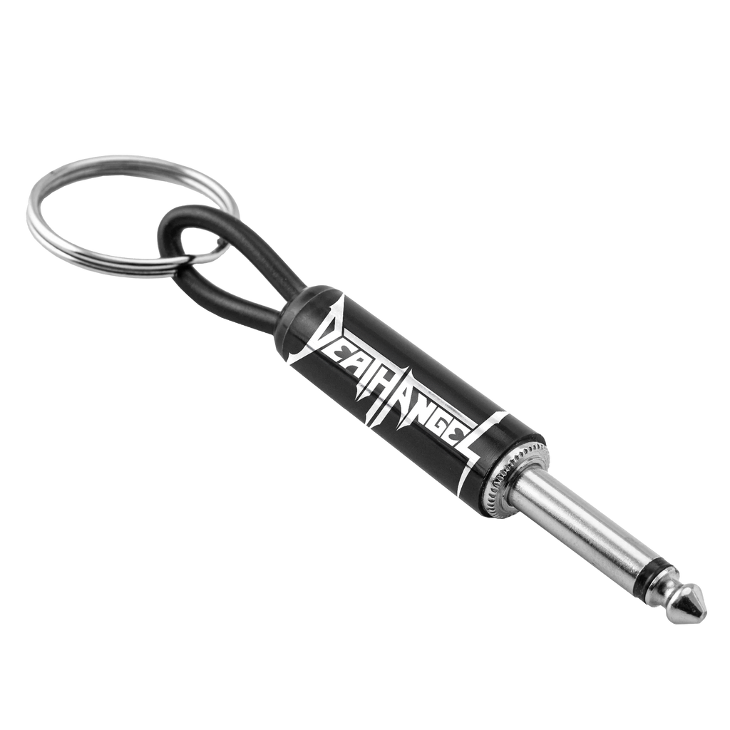 Death Angel Logo Guitar Plug Keychain