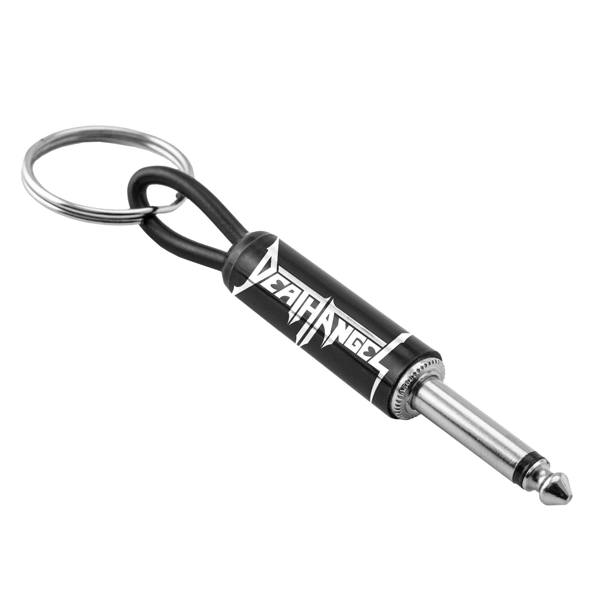 Death Angel Logo Guitar Plug Keychain