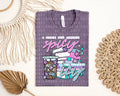 I Like My Books Spicy & My Coffee Icy Graphic Tee