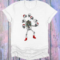 Juggling Skeleton Graphic Tee
