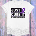 Just Cure It Epilepsy Awareness Graphic Tee