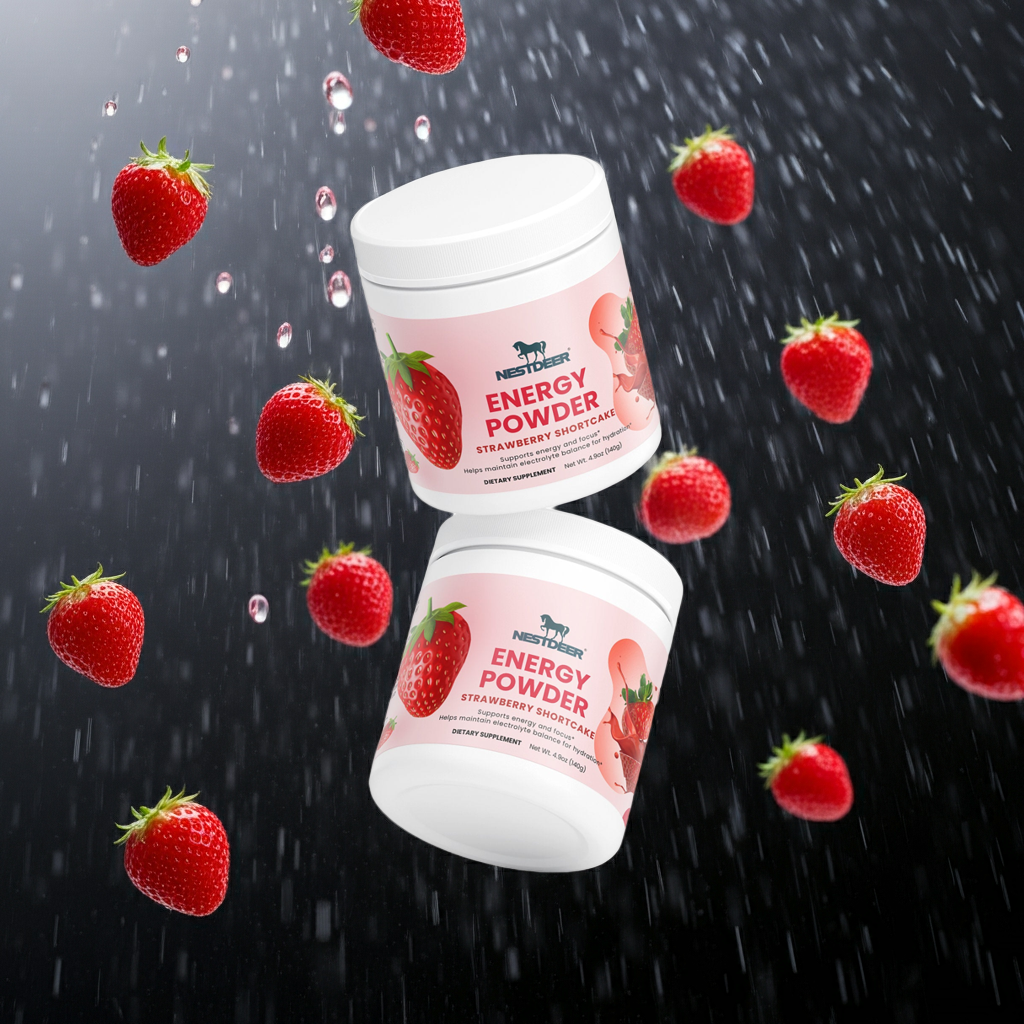 NESTDEER™ Energy Powder (Strawberry Shortcake)