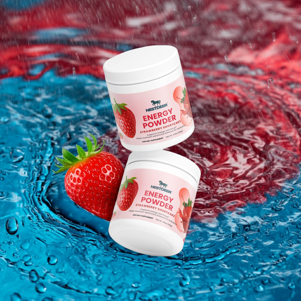 NESTDEER™ Energy Powder (Strawberry Shortcake)