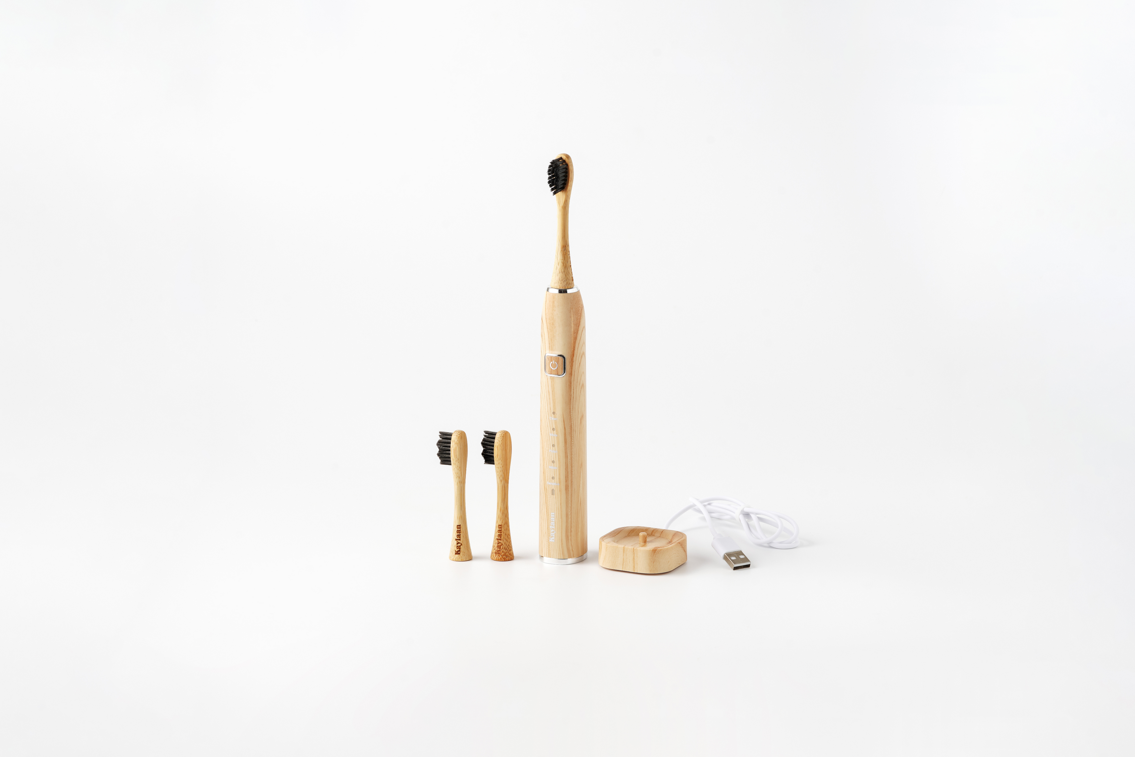 Kaylaan Bamboo Electric Toothbrush- Pre-Order (Ship Date: July 2nd)