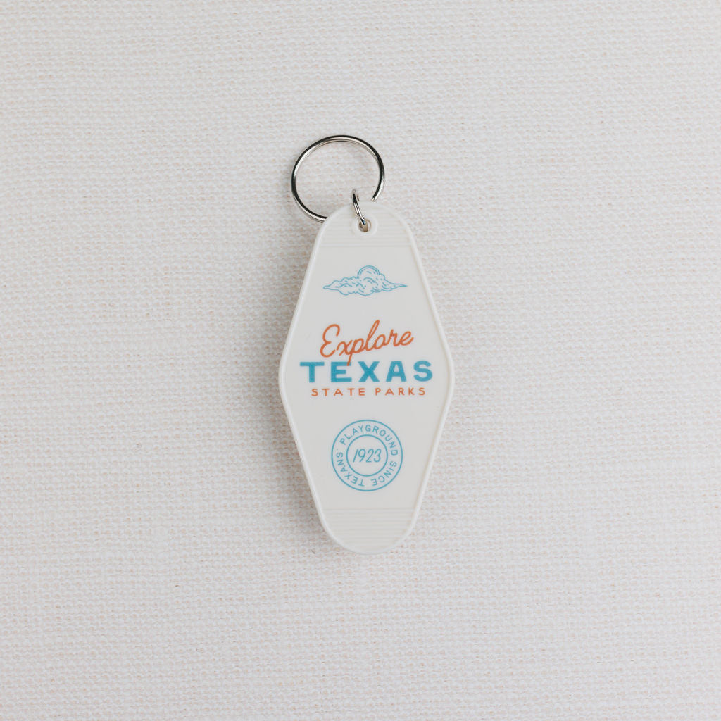 Texas State Parks Keychain