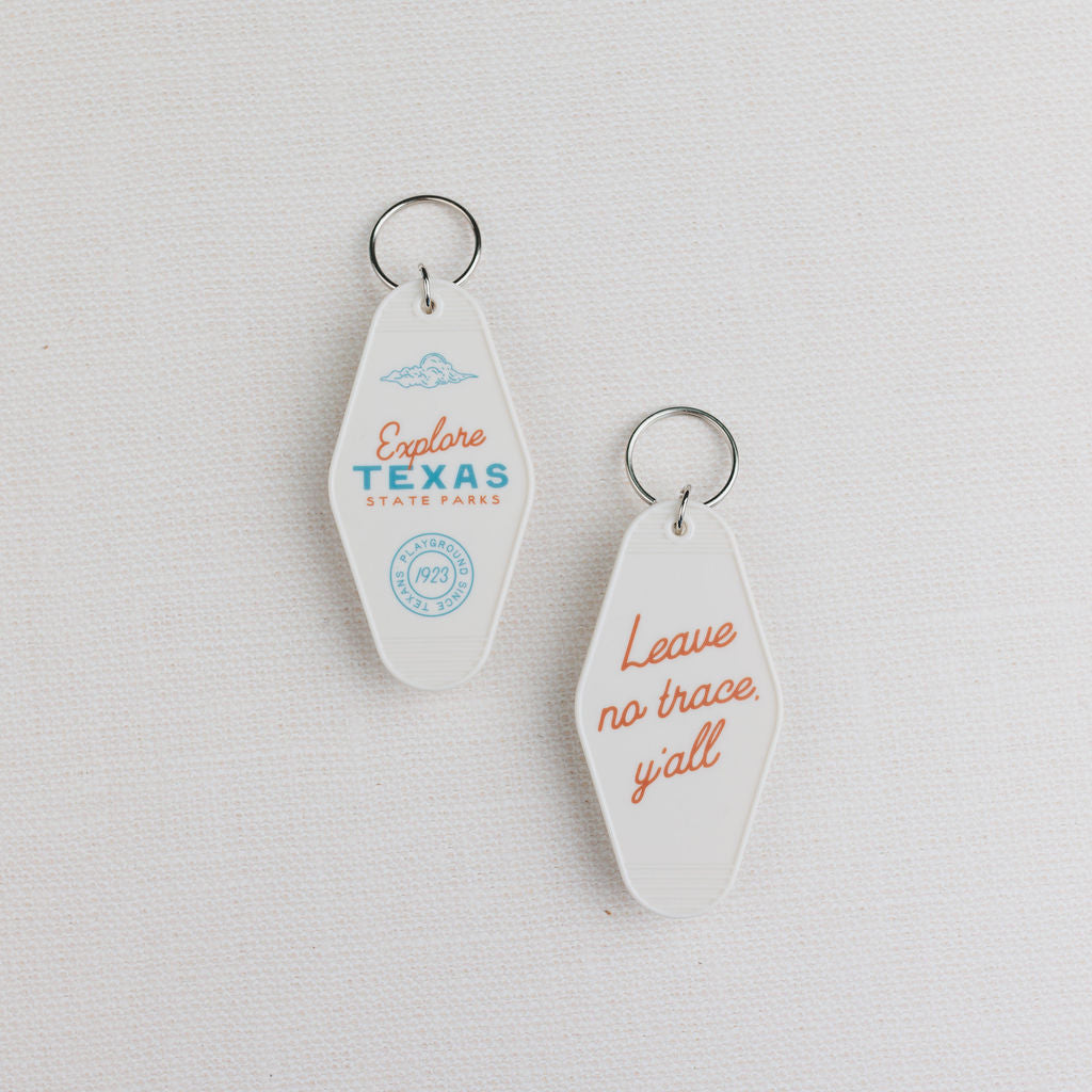 Texas State Parks Keychain
