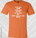 Live Love Loyal Don't Give AF Graphic Tee