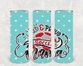 Loud and Proud Soccer Mama 20 oz Skinny Tumbler