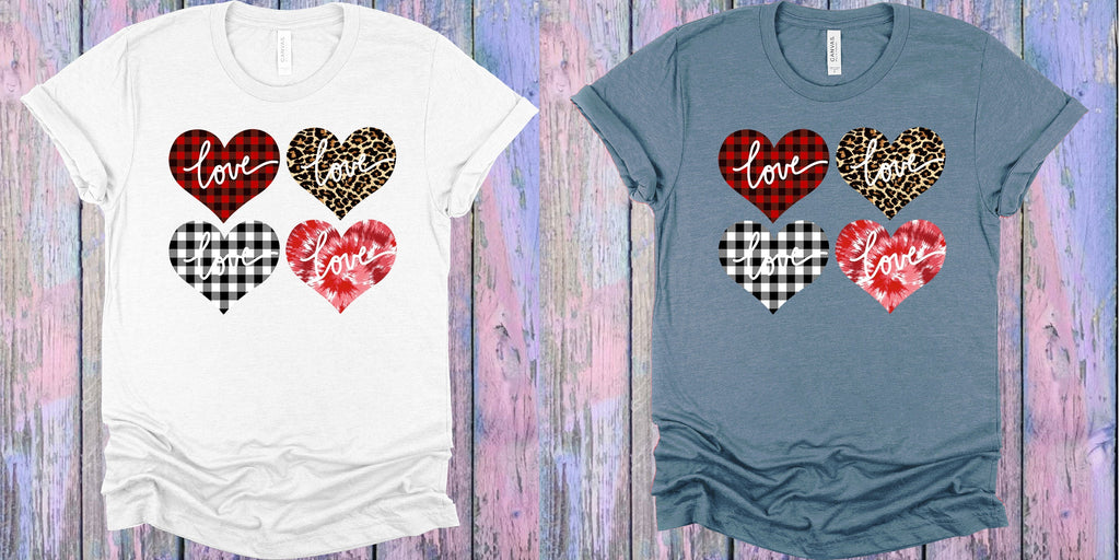 Love Hearts Graphic Tee
