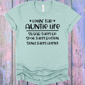 Lovin the Auntie Life Graphic Tee