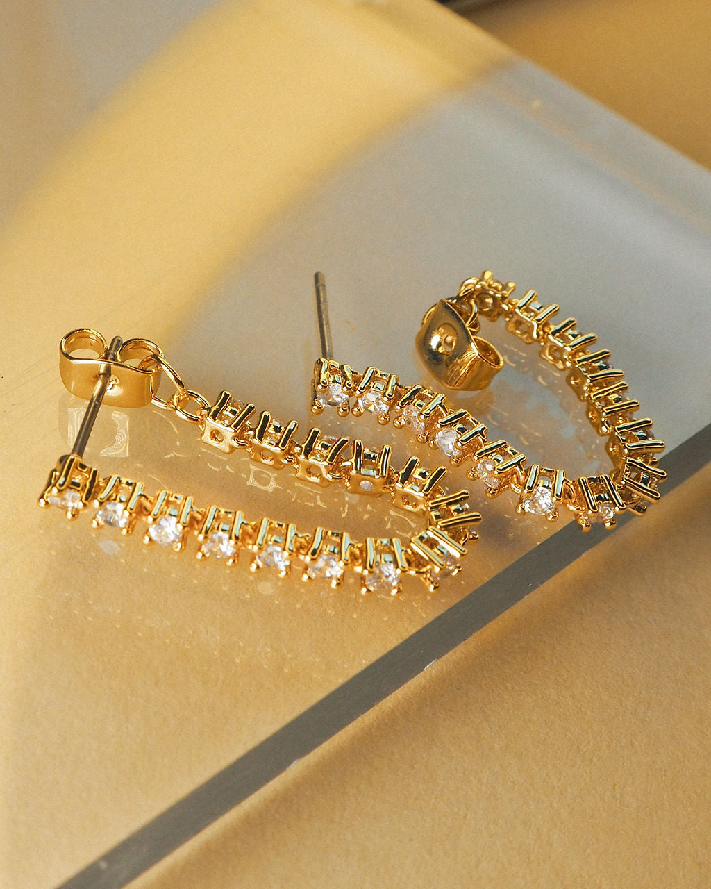 Ballier Chain Studs- Gold (Ships Late July)
