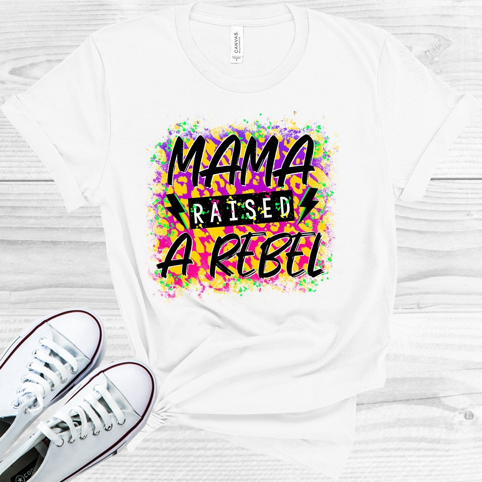 Mama Raised a Rebel Graphic Tee