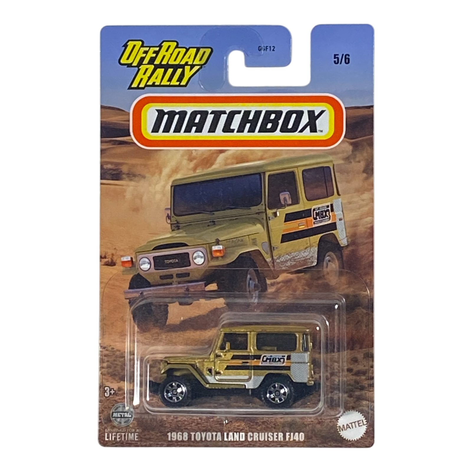 Matchbox 1968 Toyota Land Cruiser FJ40 | Matchbox Off Road Rally Series 5/6