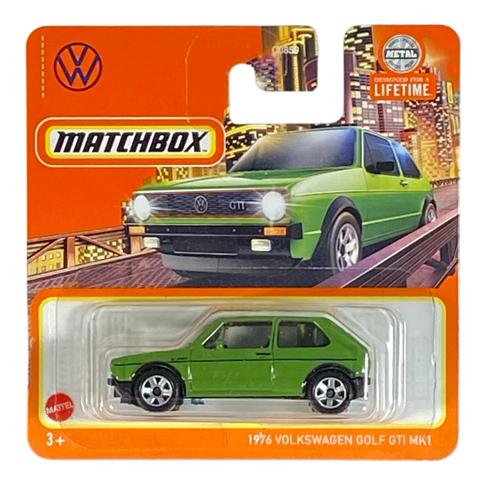 Matchbox 1976 Volkswagen Golf GTI MK1 | Short Card