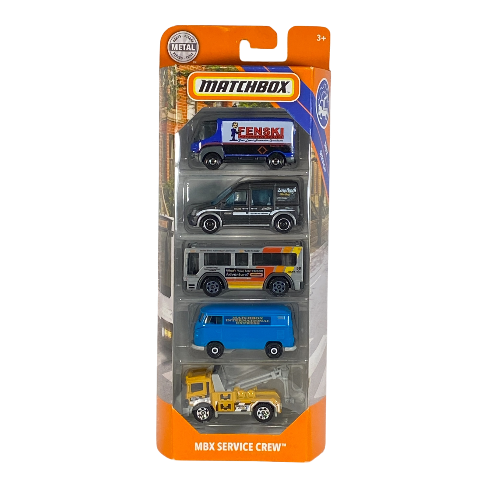 Matchbox MBX Service Crew | 5 Pack Edition