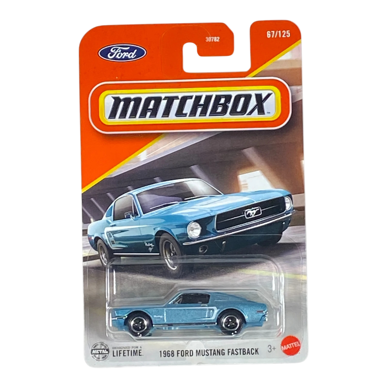 Matchbox 1968 Ford Mustang Fastback | 2025 Matchbox Series 67/125