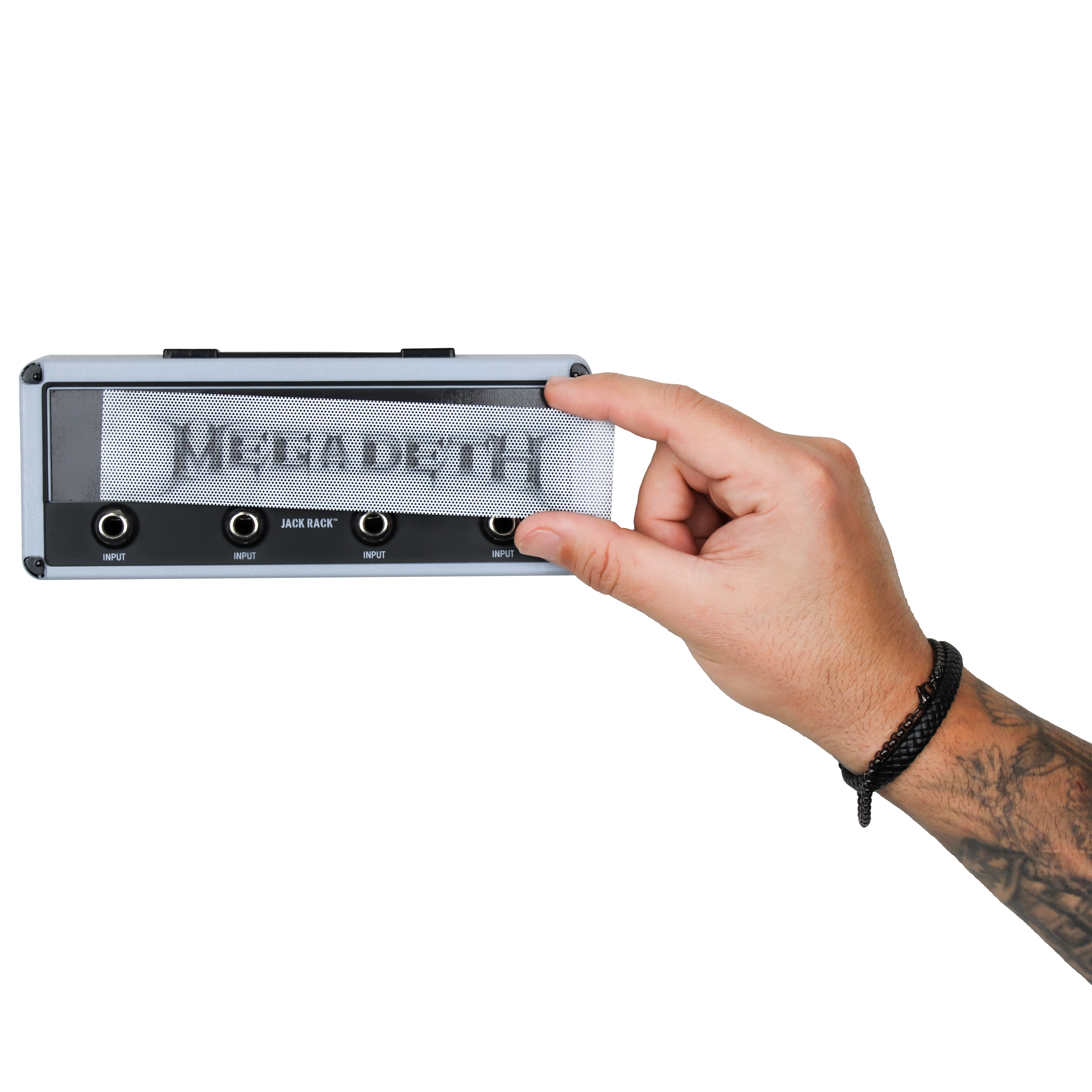 "Whiteout Wordmark" Magnetic Grill