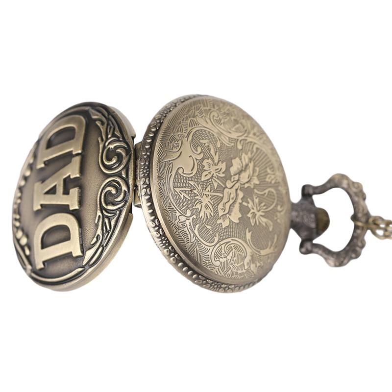 Men's Father Quartz Pocket Watch