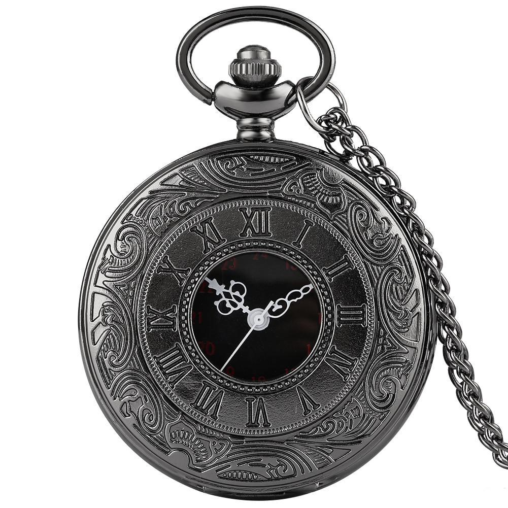 Men's Vintage Roman Steampunk Pocket Watch