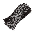 Metallic Swirl Gloves