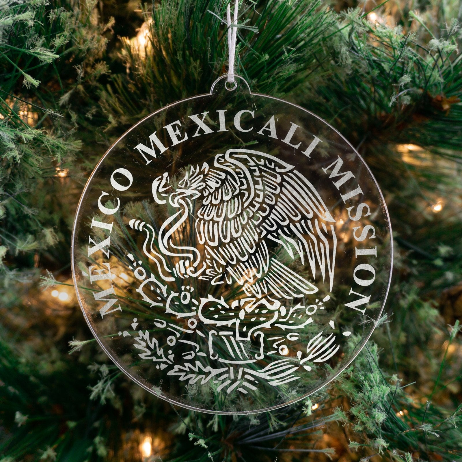 Mexico Mexicali Mission Christmas Ornament