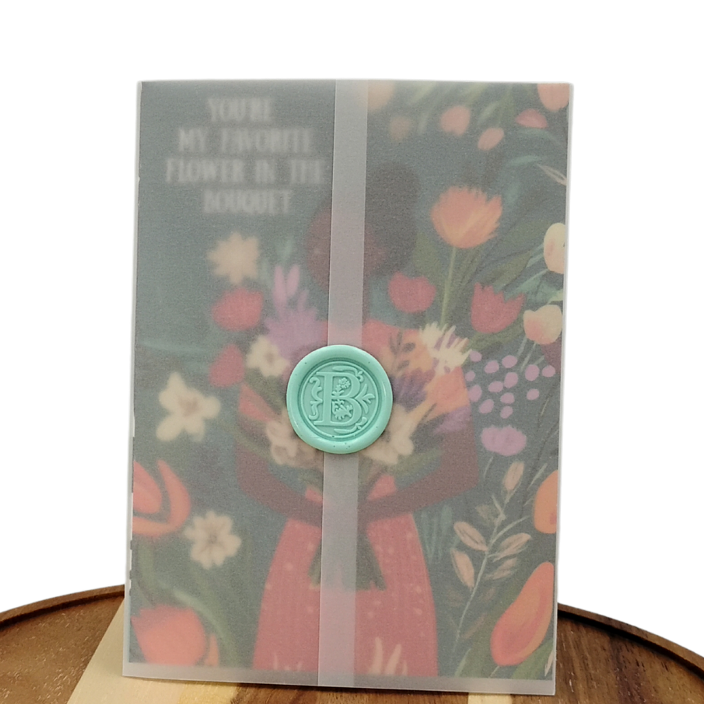 Celebrate Her Unique Beauty with "Favorite Flower" Greeting Card