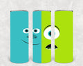 Monsters Inc. 20 oz Skinny Tumbler