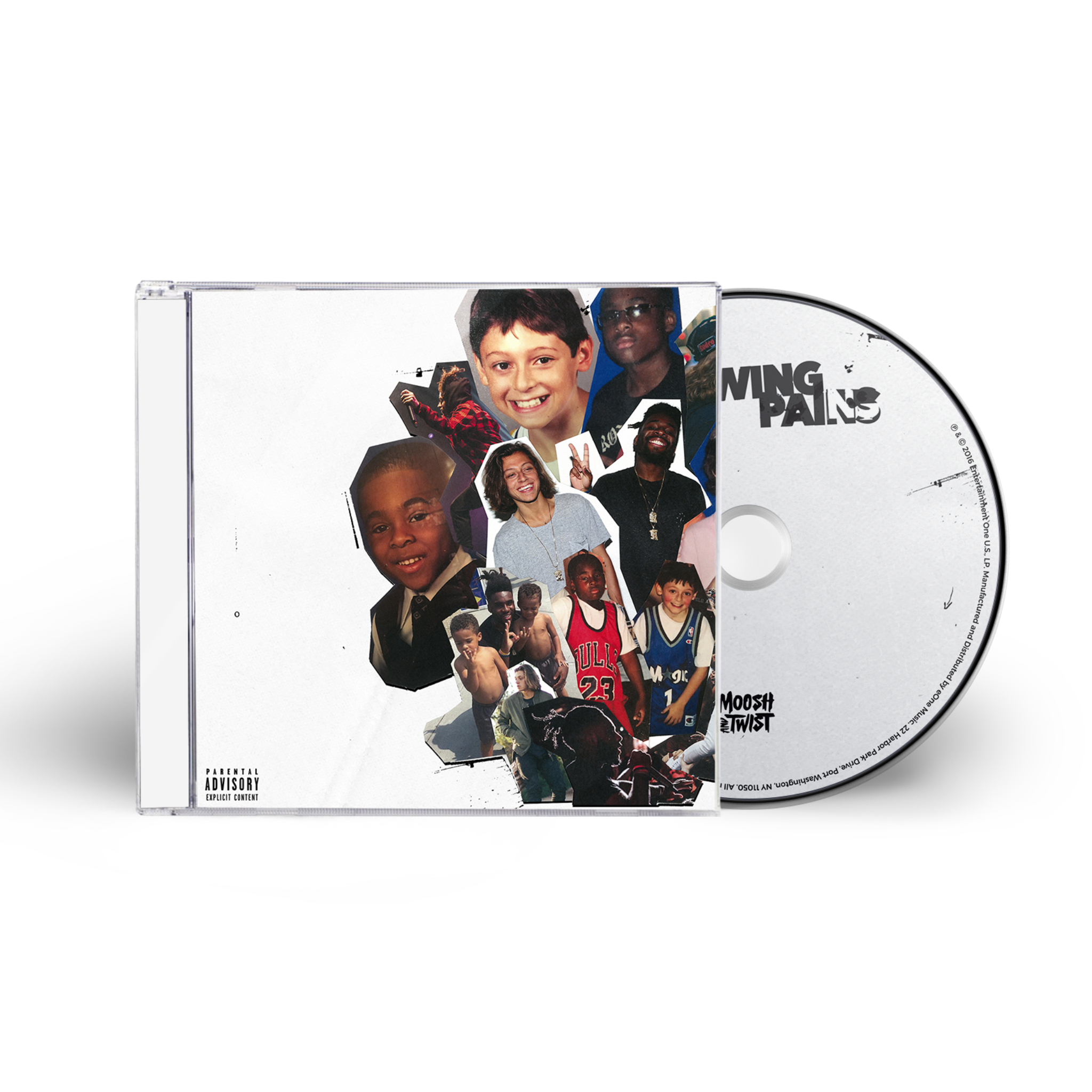 Moosh & Twist - Growing Pains CD
