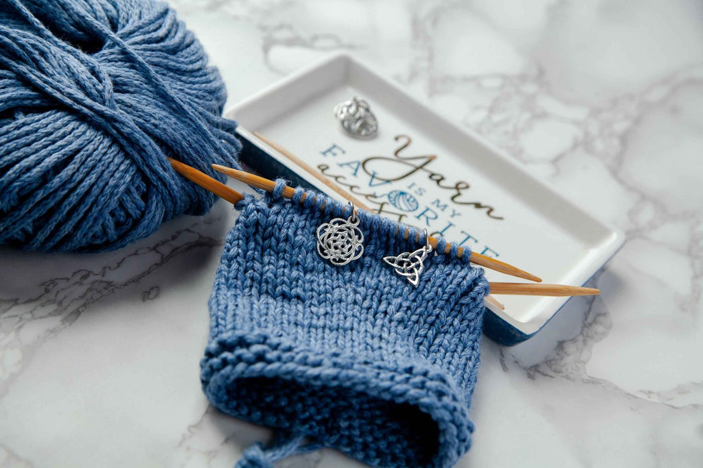 Custom Celtic Knitter Marker - Maker Gift