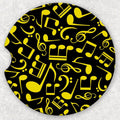 Car Coaster Set - Music Notes